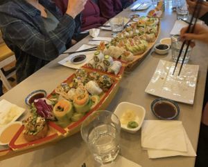 The sushi was amazing here so many options! They even have an allergen menu for anyone who doesn’t eat onion and garlic!   at Ohana Sushi Vegan in Montreal