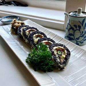 Black Dragon at Ohana Sushi Vegan in Montreal