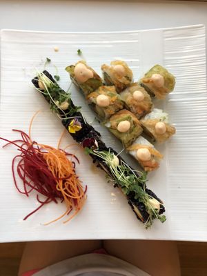 Combo at Ohana Sushi Vegan in Montreal