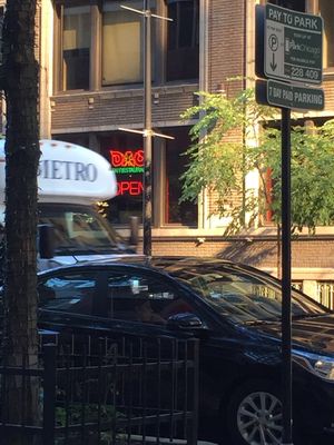 Outside at Dao Thai in Chicago