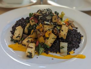 Sesame tofu at Pyramid Bistro in Aspen