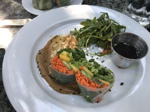 Mango spring rolls at Pyramid Bistro in Aspen