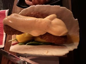 Avocadotaco  at Pinchos in Karlstad