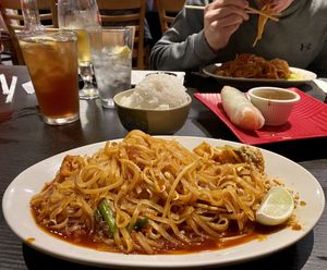 Pad Thai w/tofu, no egg  at Nori Thai in St Pete Beach