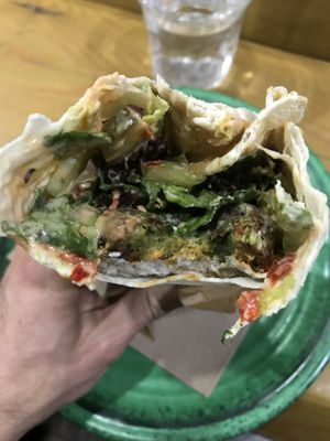classic falafel (freshly made)  at Falavela in Crete