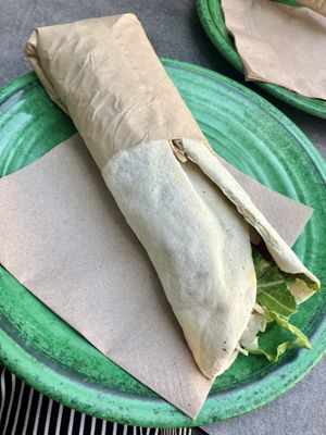 Mexican falafel  at Falavela in Crete