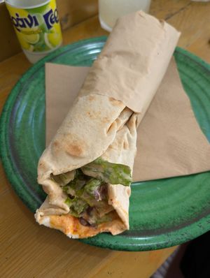 Classic wrap at Falavela in Crete