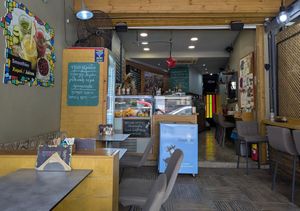 interior at Falavela in Crete