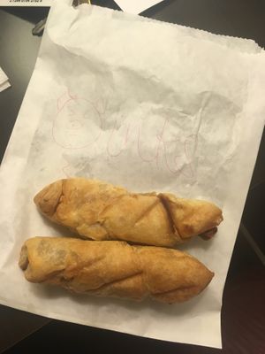 “Oinks In A Blanket” 🐽 at Loving Hut - Glendale in Glendale