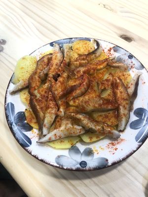 Shiitake o feira  at Moniamour in Cuenca