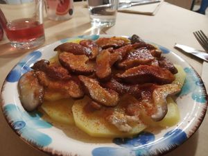 Shitake de feira at Moniamour in Cuenca