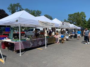 Veggie Stalls 3 at Brighton Farmer's Market in Rochester