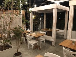 Main serving room at Casa Graviola in Brasilia