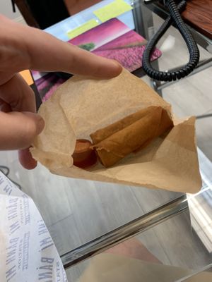 Crispy spring rolls  at Banh Mi Station in Dallas