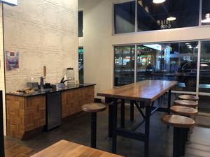 Cute lobby at Banh Mi Station in Dallas