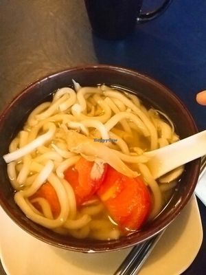 terrible instant udon at 3G Vegetarian Restaurant in Vancouver