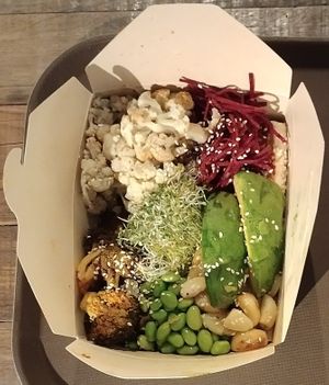 The Pachamana! Salad (Never thought that salad can be so delicious.) at Mana! - Wan Chai in Hong Kong Island