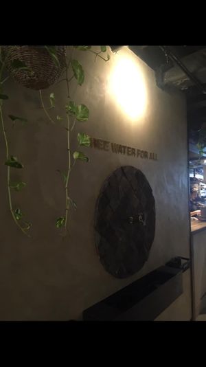 Free water for all!  at Mana! - Wan Chai in Hong Kong Island