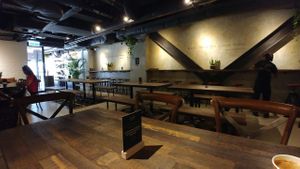 Some of the interior at Mana! - Wan Chai in Hong Kong Island