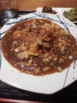 Mapo dofu at Muku Taiwanese Vegetarian Food in Kyoto