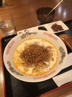 Dan Dan noodles at Muku Taiwanese Vegetarian Food in Kyoto