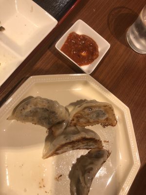 Dumplings  at Muku Taiwanese Vegetarian Food in Kyoto