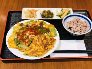 古早味蚵仔煎 at Muku Taiwanese Vegetarian Food in Kyoto