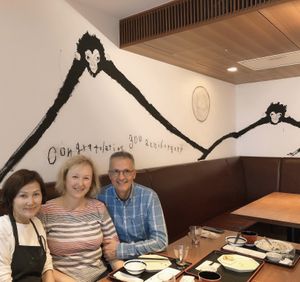 持素的法國夫婦 at Muku Taiwanese Vegetarian Food in Kyoto