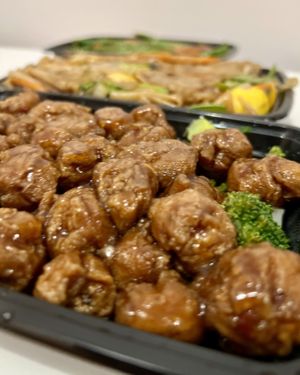   at Lotus Vegetarian in Brooklyn