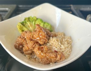 61. General Tso's Chik’n   at Lotus Vegetarian in Brooklyn