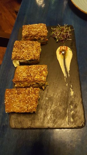 Lebanese grilled sandwich (vegan) at Una by Garde Manger in Raipur