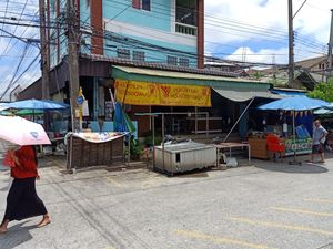 Exterior in market at Maesai Health in Mae Sai