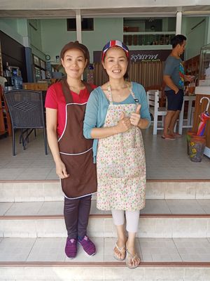 Vegan chefs  at Maesai Health in Mae Sai