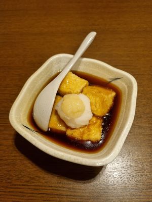 Agedashi Tofu at Izakaya Gen in Hida
