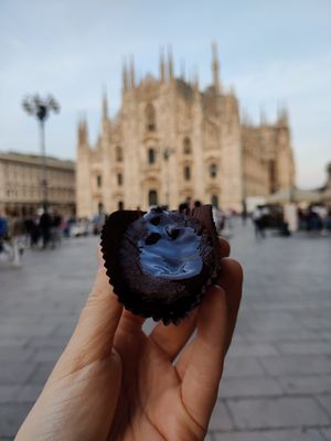 Muffin al cioccolato at Leccornie in Milan