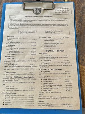   at Phin Coffee in Hoi An