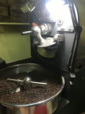 They roast their beans on site! at Phin Coffee in Hoi An