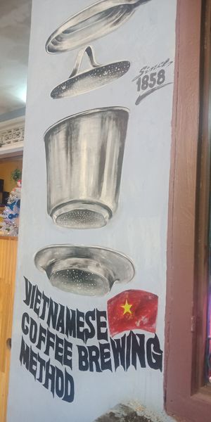 Phin coffee at Phin Coffee in Hoi An