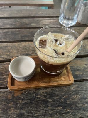 Iced coffee, soy milk  at Phin Coffee in Hoi An
