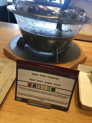 Vegan soup at ORY - EXKi - T4 in Orly