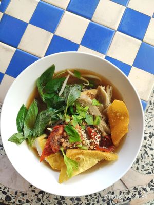 Noodle at Vegetarian in Rayong