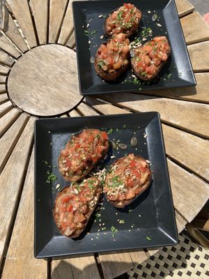 appetizer at Santas Oase in Solothurn