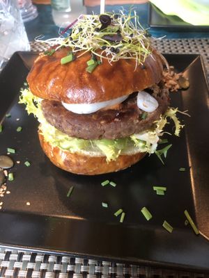 Oase Burger at Santas Oase in Solothurn