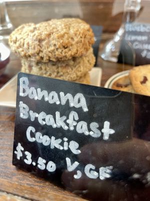 Delicious Vegan cookie!  at Aunt Chubby's in Hopewell