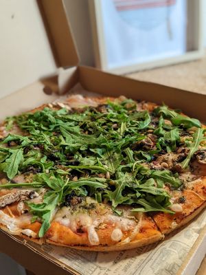 Pizza vegano: Verdeesperanza at Yerbamate in Conil De La Frontera