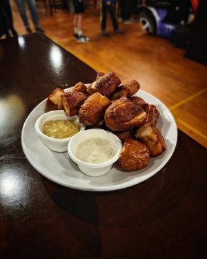 Vegan Pretzel Bites at Decades in Lancaster