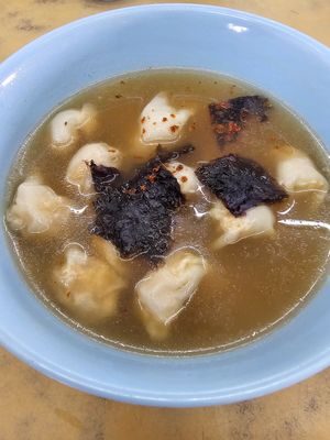 Dumpling Soup at Pin Xiang Vegetarian 品香素 in Johor Bahru