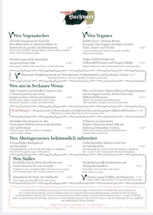 Karte Winter 2021 at Bachwirt in Knittelfeld