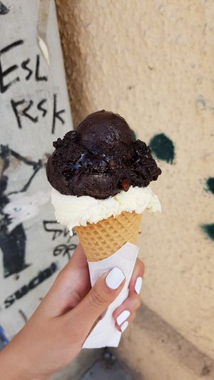 Best vegan ice cream in Munich at Eisdiele Riviera in Munich