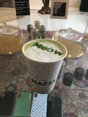 Meow  at Matcha Mafia in Amsterdam